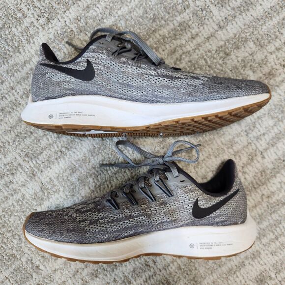 Nike women's Pegasus 36 Gunsmoke gray sneakers shoes size 7 - Picture 7 of 11